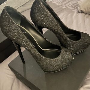 Giuseppe Zanotti Sharon 105 PL Raso Turne Nero 38.5